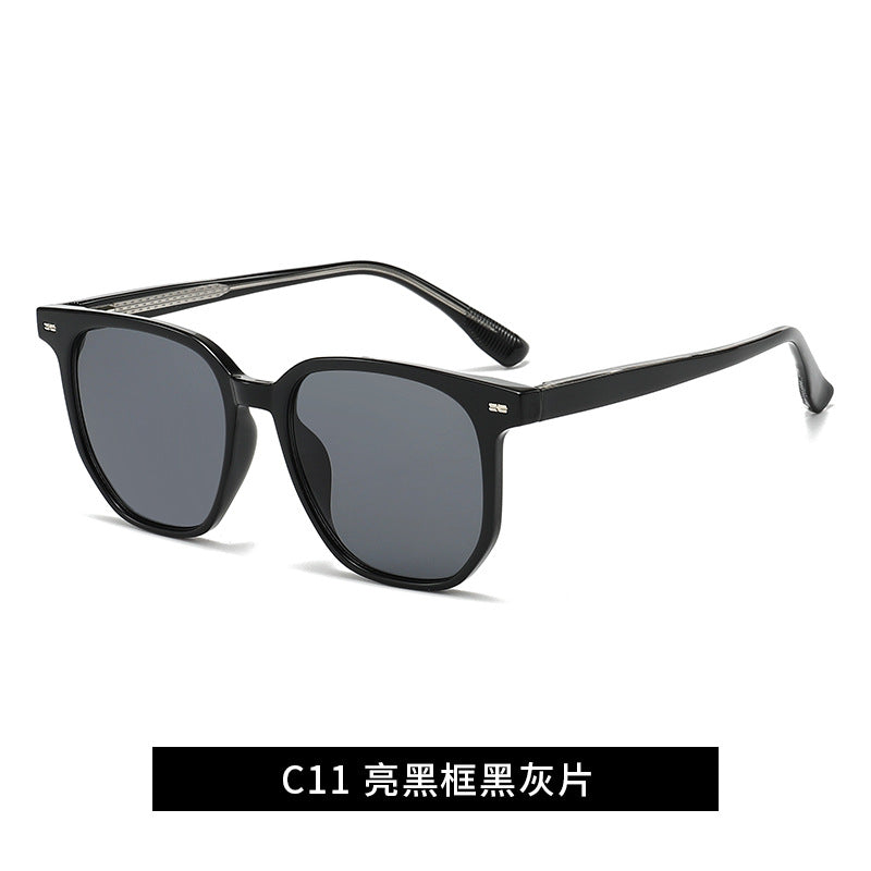 Damen Sonnenbrille im modernen quadratischen Rahmen Brehn