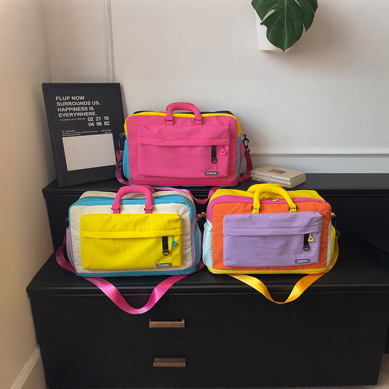Buntes Mehrfach-Taschen Reise Duffle Bag Brehn