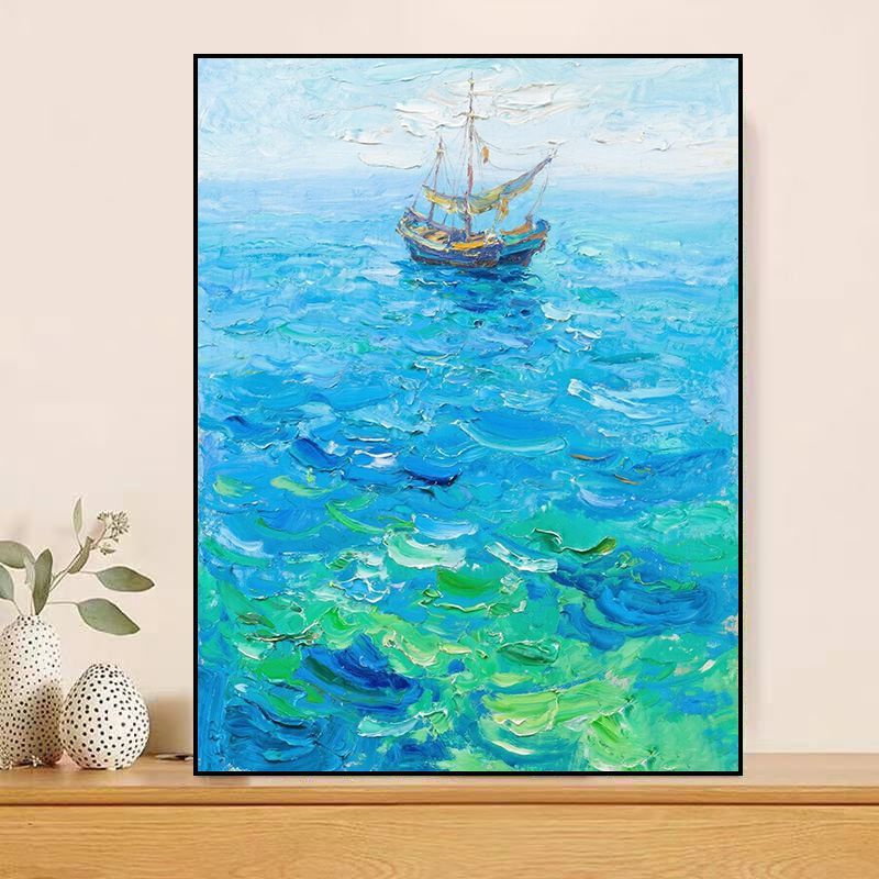 Maritimes Seeland Leinwandkunst Brehn