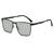 Polarisierte quadratische Sonnenbrille