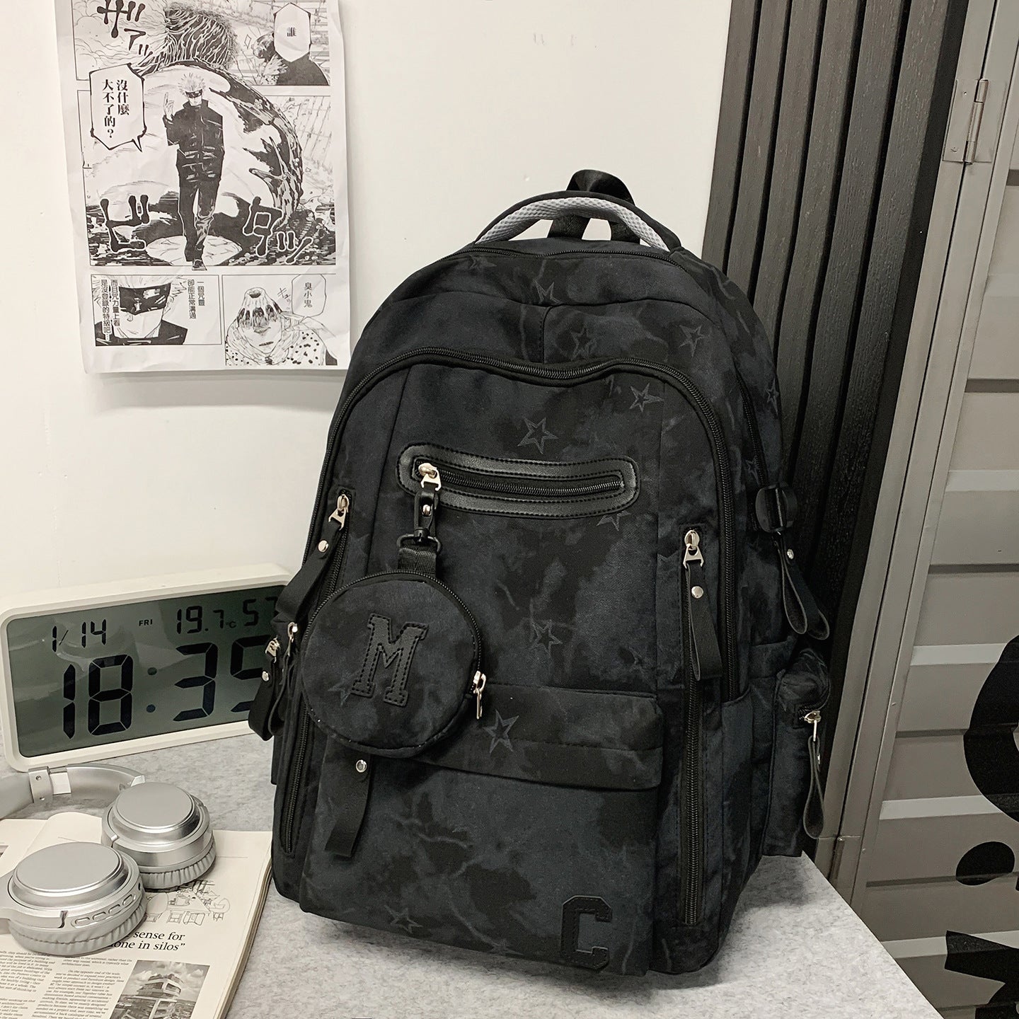 Vielseitiger Mehrfachfächer-Rucksack