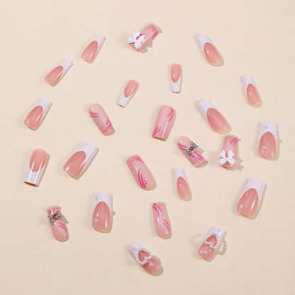 Elegante dekorative 3D-Nagelerweiterungen Brehn