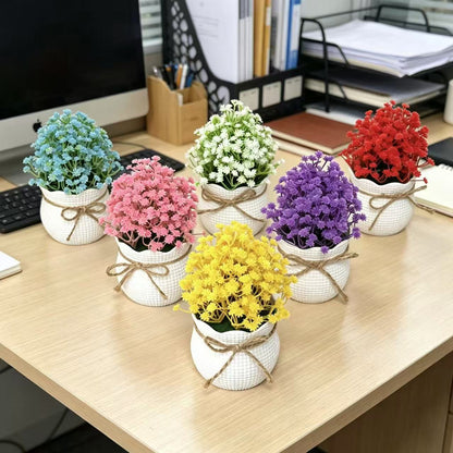 Künstliche Orchideenpflanze für Wohn- und Bürodeko