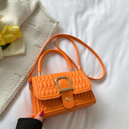 Gesteppt Strukturierte Handtasche