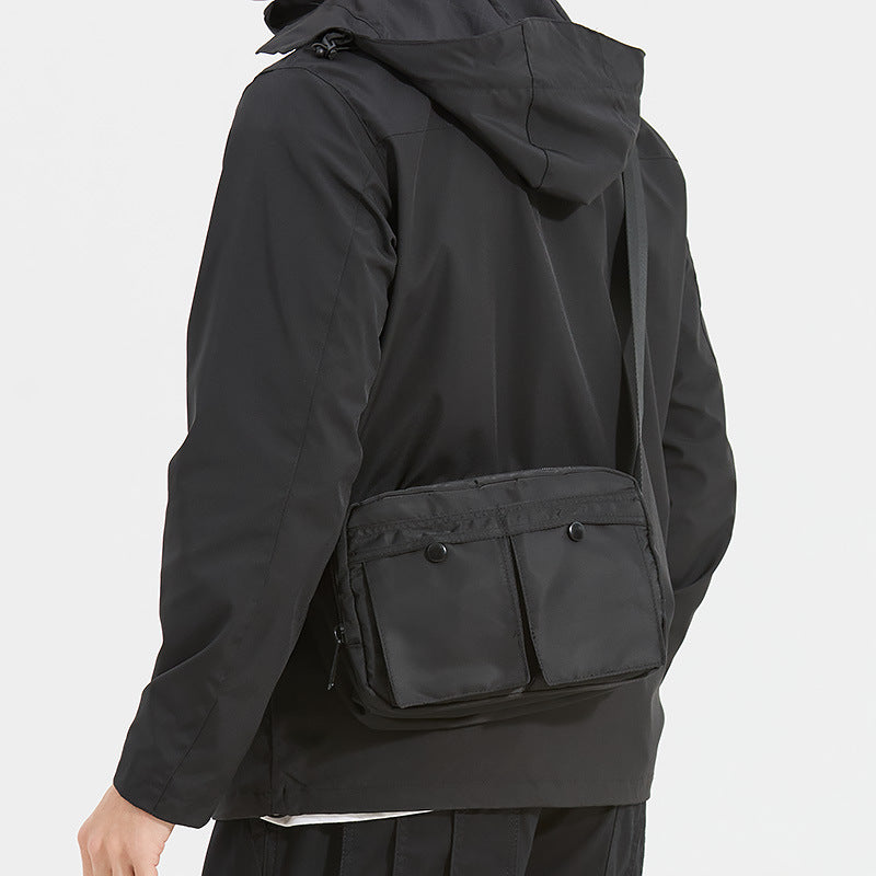 Kompakte Utility Crossbody Messenger Bag Brehn