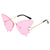 Damen extravagante Schmetterlings-Sonnenbrille Brehn