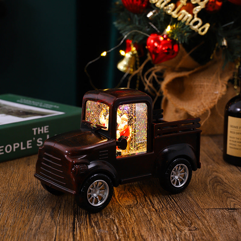 Festliche Weihnachtsauto Dekoration Brehn