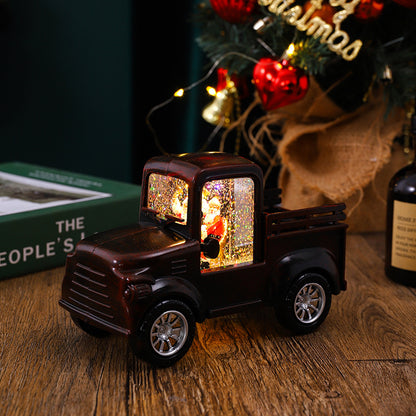Festliche Weihnachtsauto Dekoration Brehn