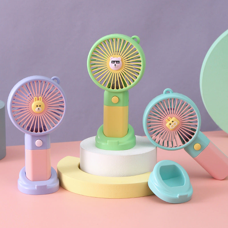 Damen Tragbarer Handventilator mit ponyförmigem Design Brehn