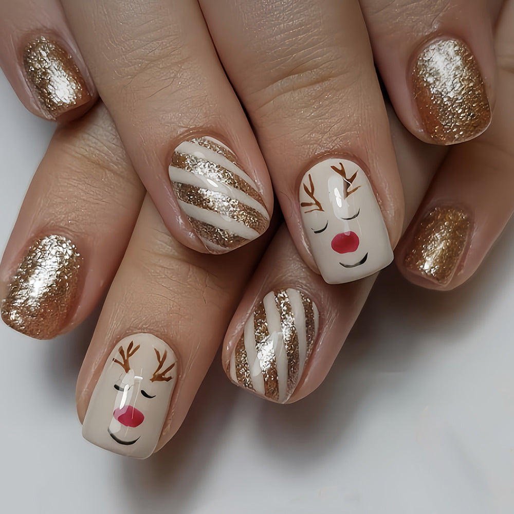 Festliches Feiertags-Nagelkunst-Kit Brehn