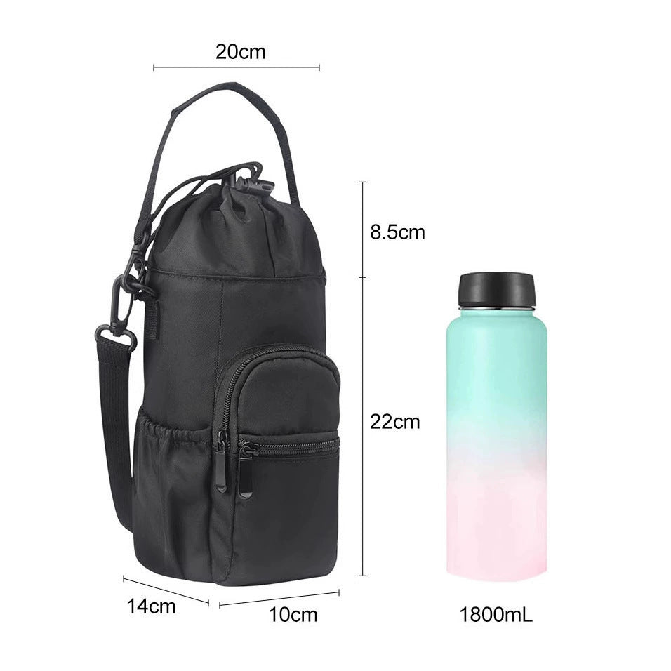 Unisex Trinkflasche mit multifunktionalem Tragegurt Brehn