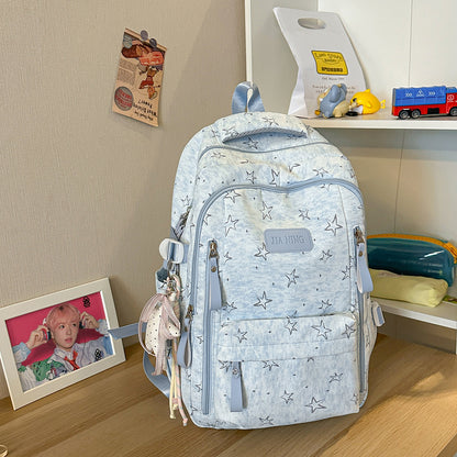 Stylischer Star-Emblazoned Alltagsrucksack Brehn