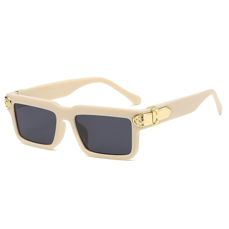 Damen modische Sonnenbrille im innovativen Quadratdesign Brehn