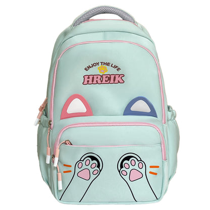 Verspielter Katzenohren-Rucksack
