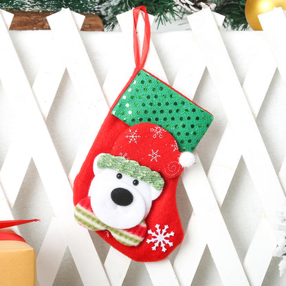 Weihnachtsstrumpf mit Rentiermotiv Brehn