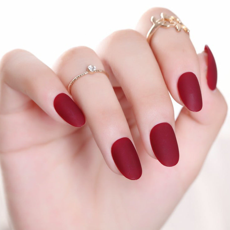 Luxuriöses Mattes Press-On Nagelset Brehn