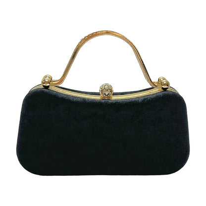 Vintage-inspirierte satin Abendhandtasche