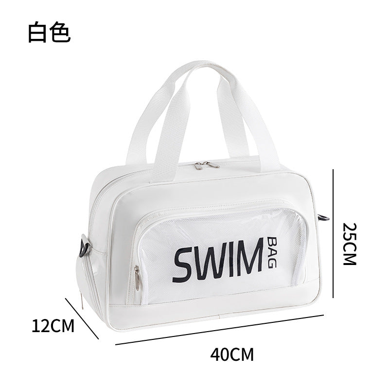 Sportliche Schwimmtasche Mit Zusätzlichen Fächern Brehn