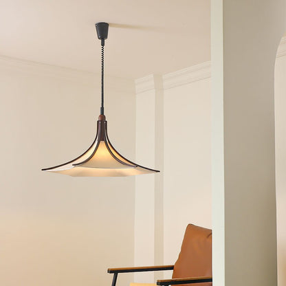 Elegante Stoffe Pendelleuchte