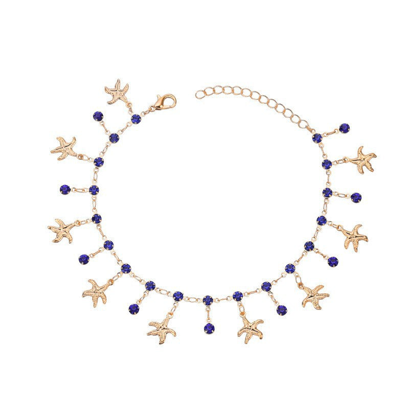 Seestern Charm Fußkette Brehn