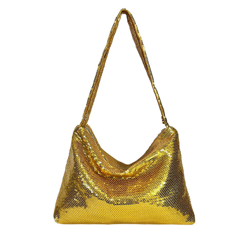 Schimmernde Pailletten Abend-Handtasche