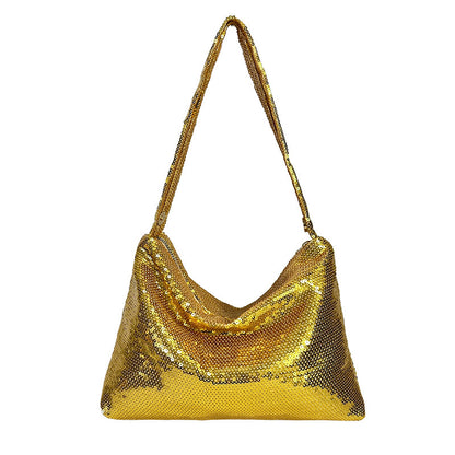 Schimmernde Pailletten Abend-Handtasche