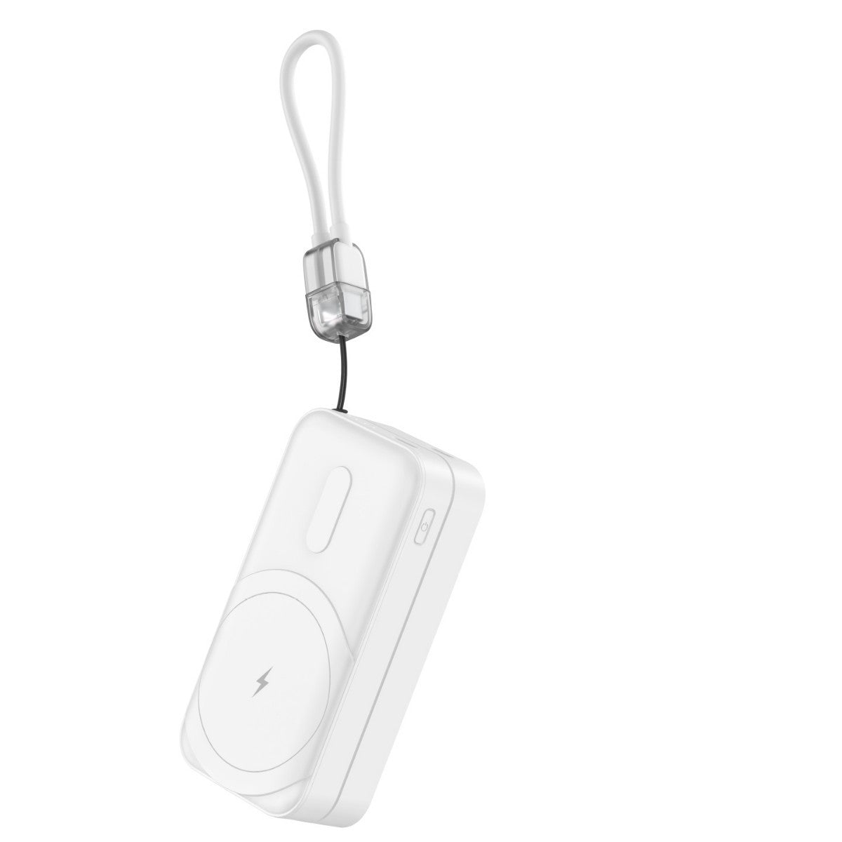 Tragbare Powerbank mit Integriertem Ladeanschluss und Praktischer Schlaufe Brehn