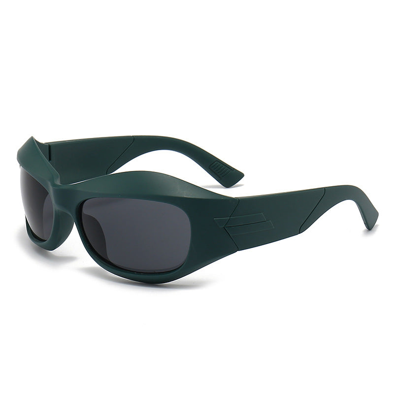 Damen sportliche Sonnenbrille mit ergonomischem Design und UV-Schutz Brehn