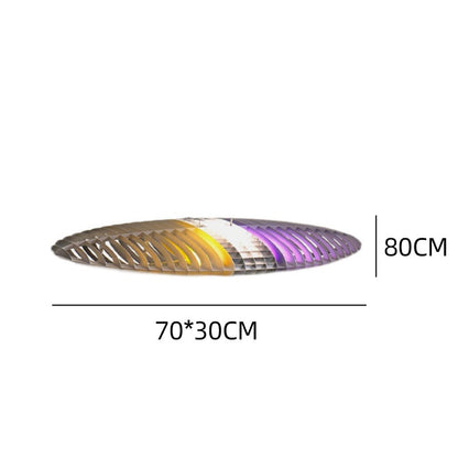 Elegante abstrakte LED-Kronleuchter