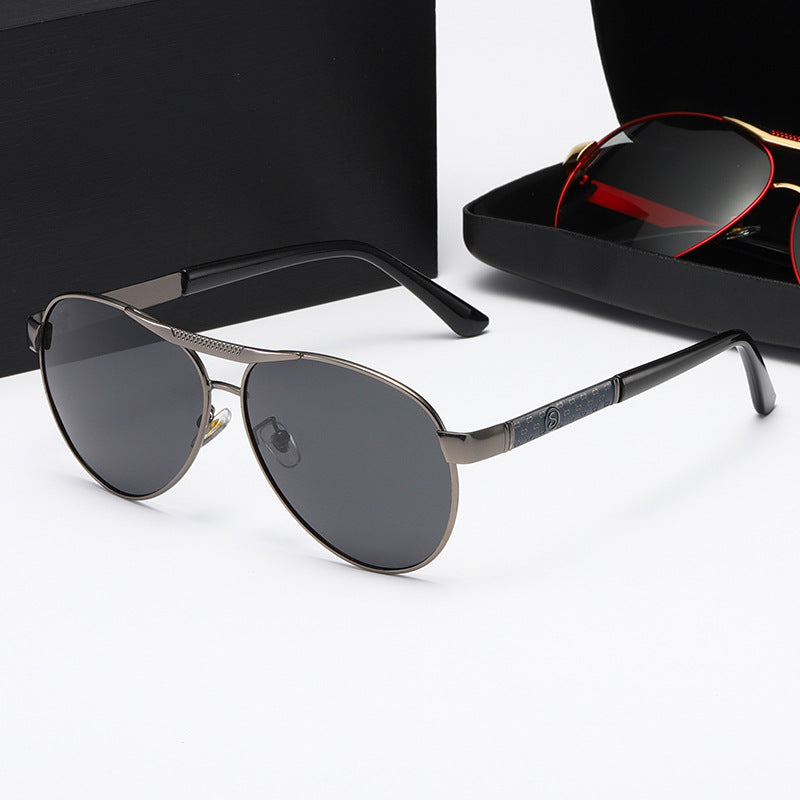 Damen elegante Metall-Sonnenbrille Brehn