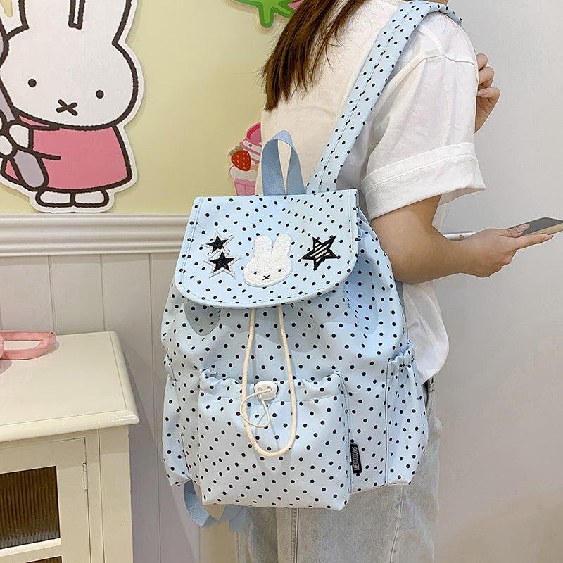 Verspielter Rabbit Verziertes Rucksack Brehn