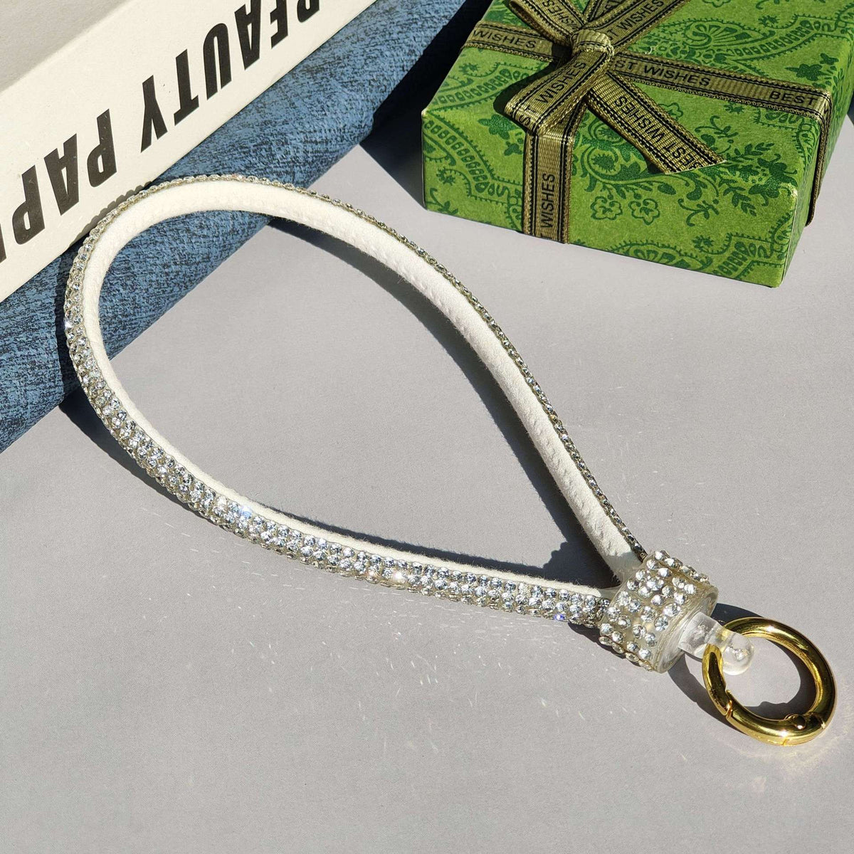 Glitzernder Strass-Handy-Lanyard Brehn
