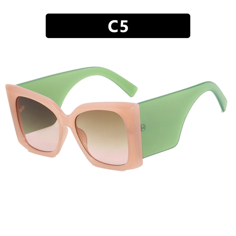Damen Oversized Sonnenbrille mit modernem Design und UV-Schutz Brehn