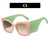 Damen Oversized Sonnenbrille mit modernem Design und UV-Schutz Brehn