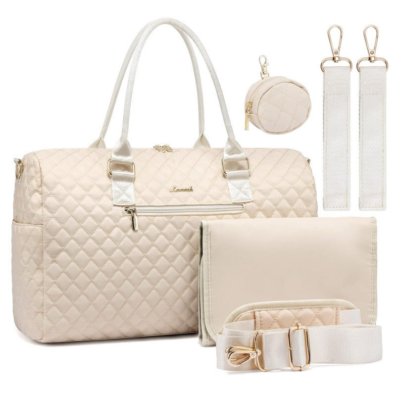 Elegant gestepptes Reise-Tote-Set Brehn