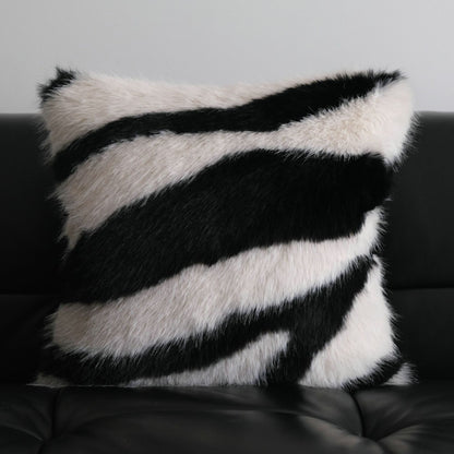 Faux-Fur-Akzentkissen für Sofadeko