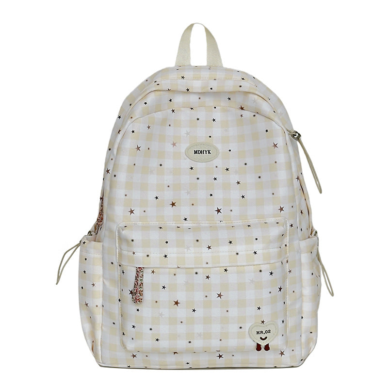 Stylischer kariert Mini Rucksack Brehn