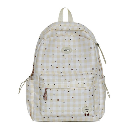 Stylischer kariert Mini Rucksack Brehn