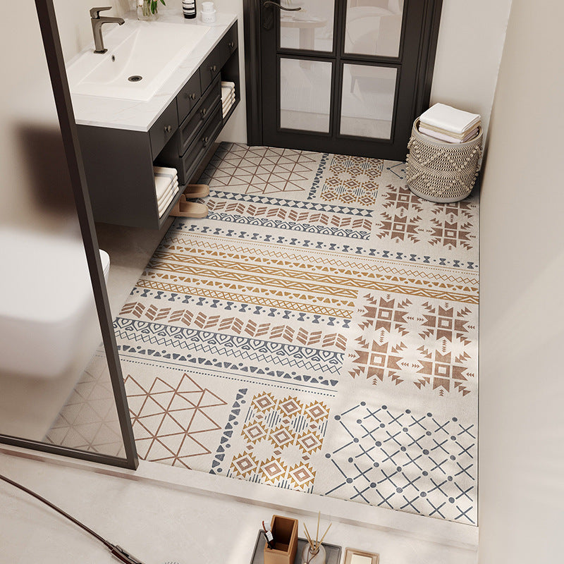 Tribal-Muster-Badezimmermatte Brehn