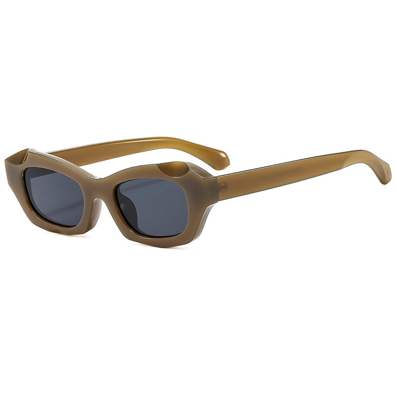 Damen Modische Sonnenbrille mit markantem Design und UV-Schutz Brehn