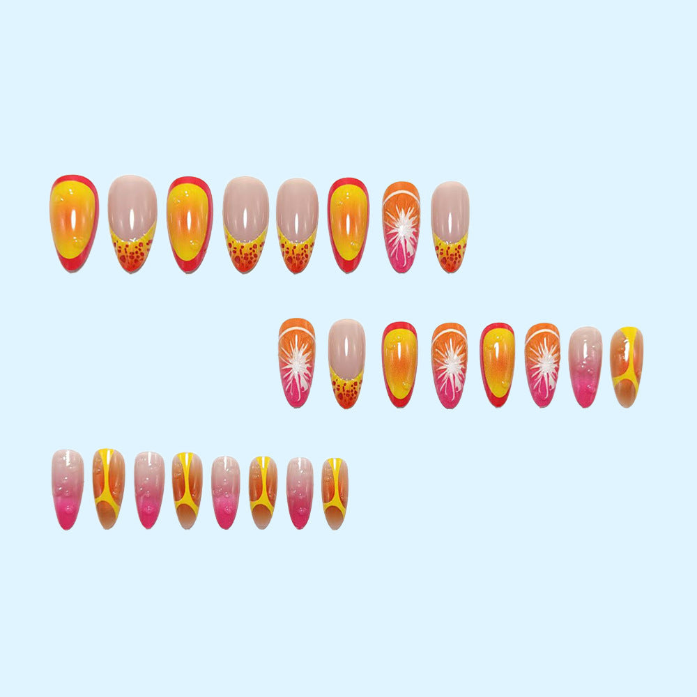 Kreative 3D Nagelkunst mit Fruchtigen Motiven Brehn