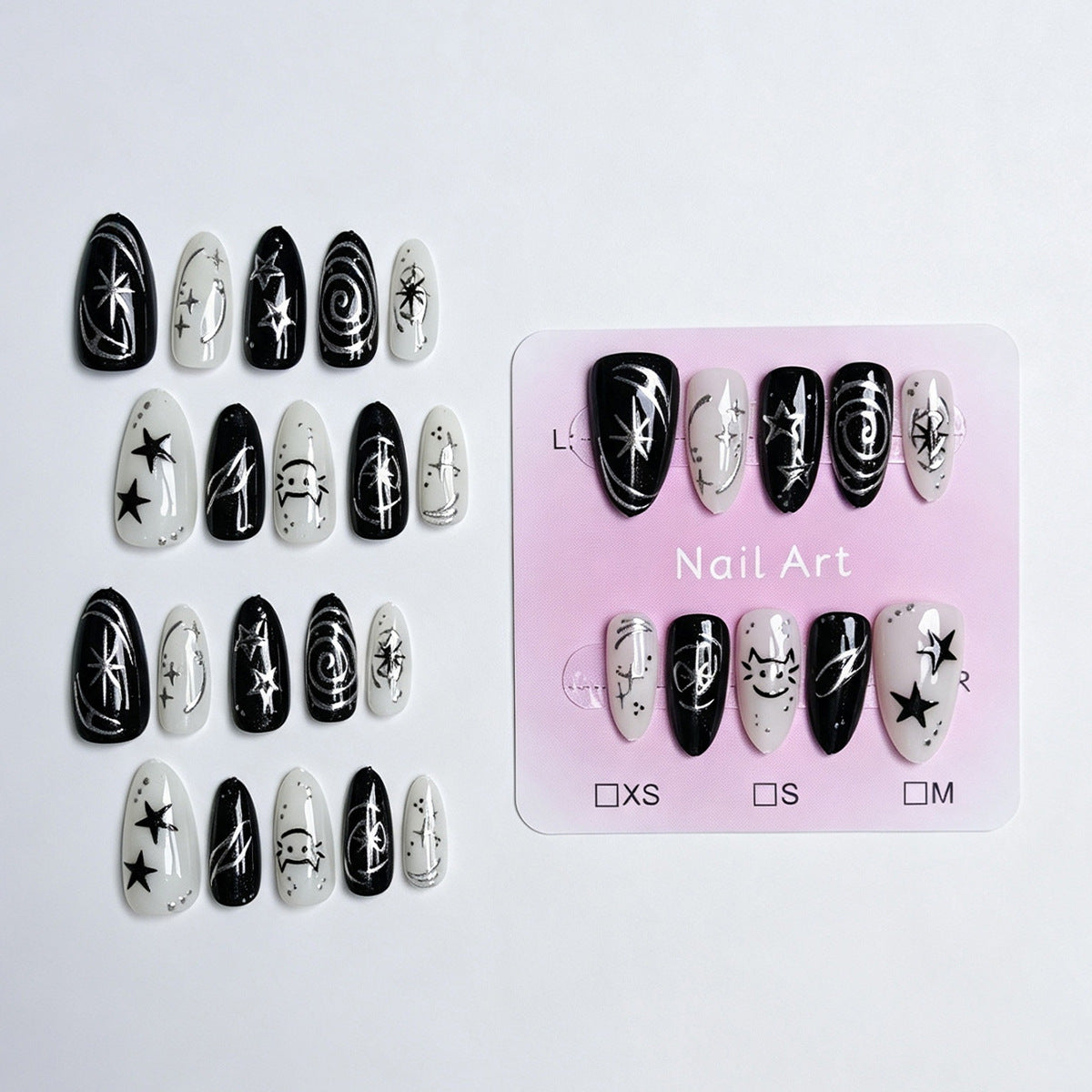 Exklusives Nageldesign-Set mit kunstvollen Motiven Brehn
