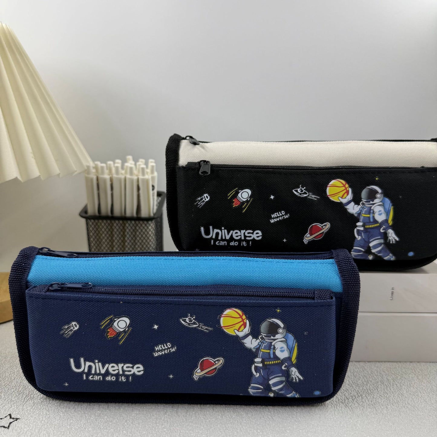 Stylisches Astronauten-Themen Federmäppchen Brehn