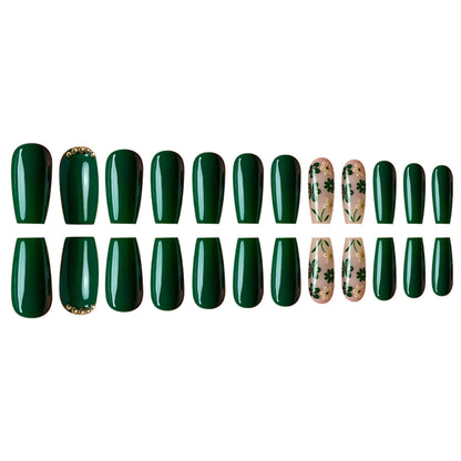 Botanisches Nagelkunst Press-On Set Brehn