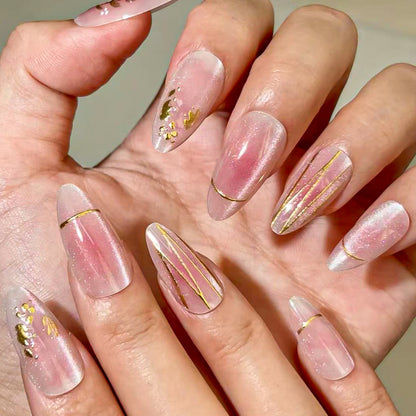 Vielseitiges Press-On Nagelkunst Set Brehn