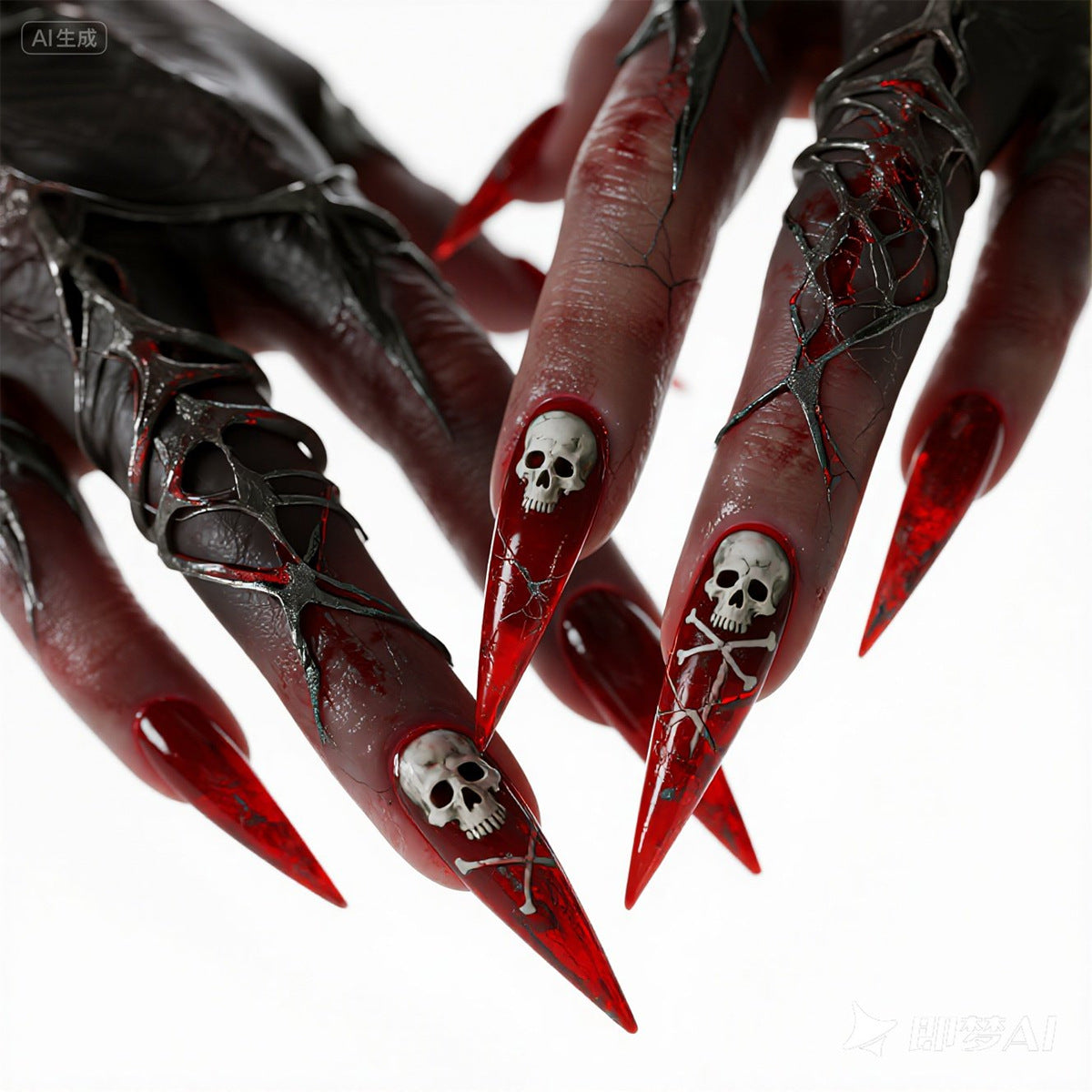Kreative Halloween Kunstnägel Brehn
