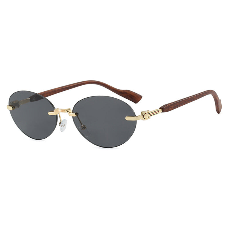 Damen modische Sonnenbrille im eleganten Retro-Stil mit hochqualitativen Gläsern und Holzdetails Brehn
