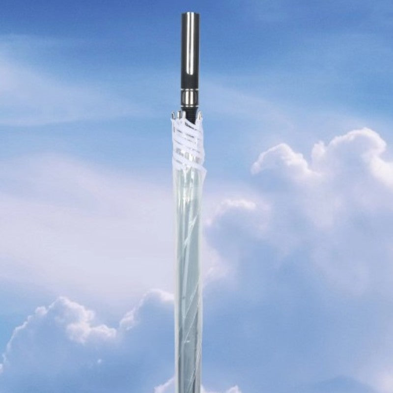 Damen Transparenter Schirm mit ergonomischem Griff Brehn
