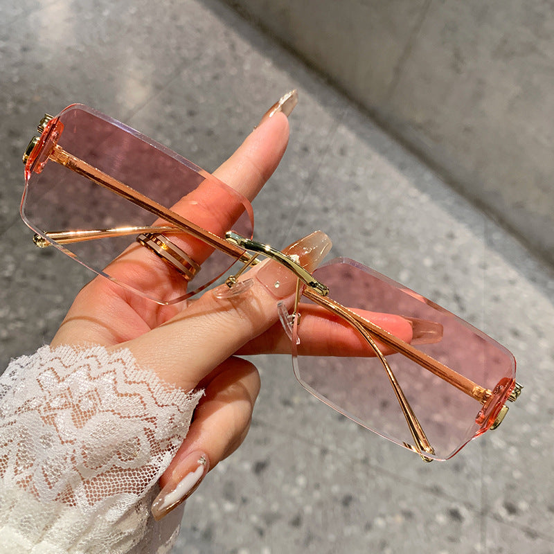 Damen elegante quadratische Sonnenbrille mit stilvollem Schildkrötenmuster und UV-Schutz Brehn
