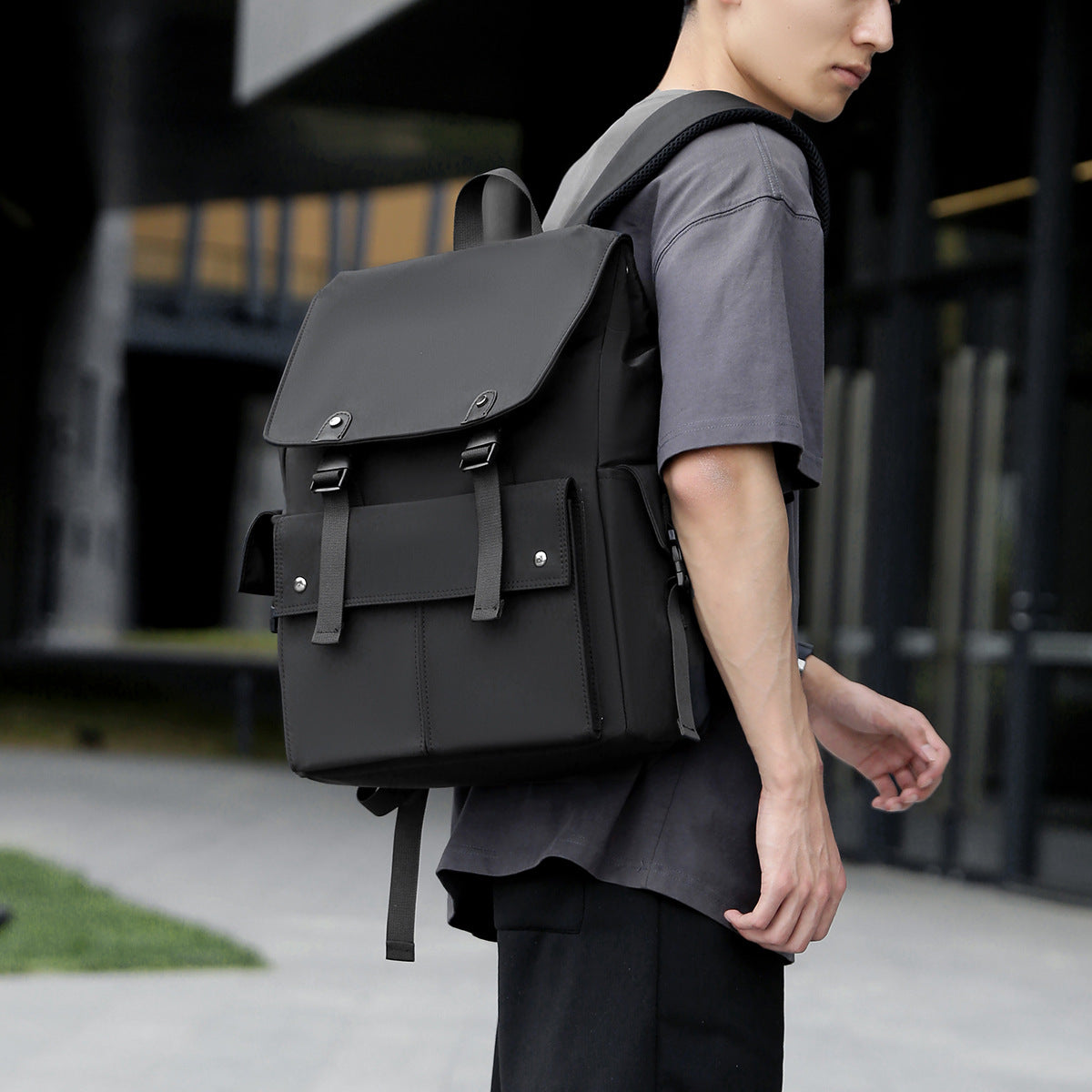 Stylischer Multifunktionaler Rucksack Brehn